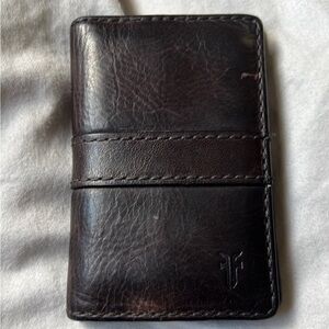 Frye leather card wallet